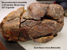 RECONSTRUCTED G B Area meteorite