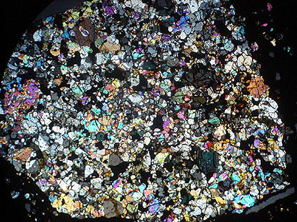 Wall-to-wall with chondrules!