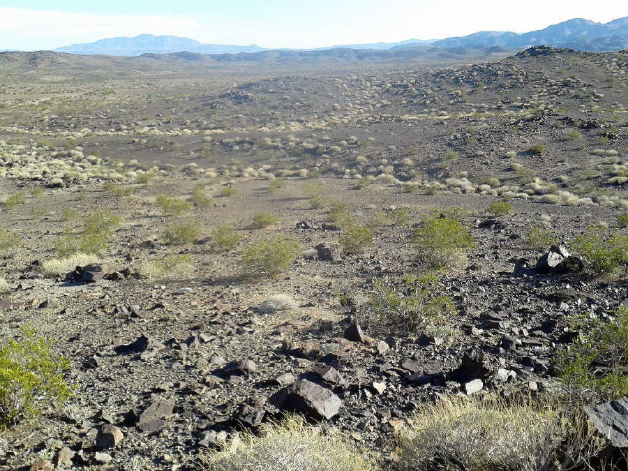 Rusty Gold Mine claim area